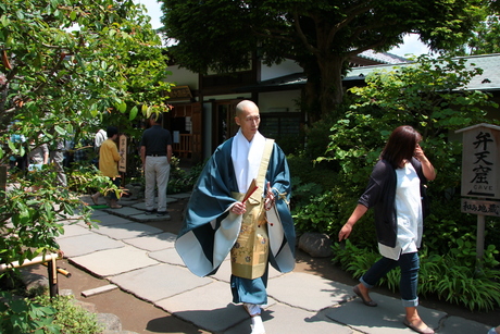 Monnik Hasedera temple, Kamakura Japan