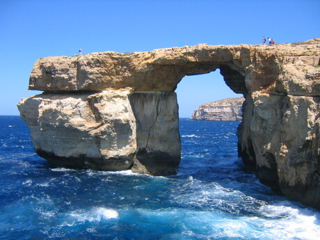 Natuurlijke brug in Malta