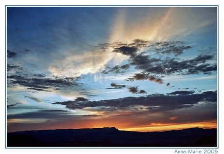 Sunset over Brice Canyon - 2