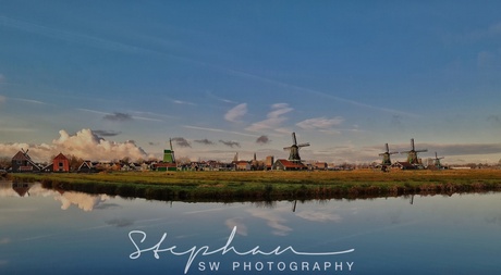 Windstille Zaanse Schans