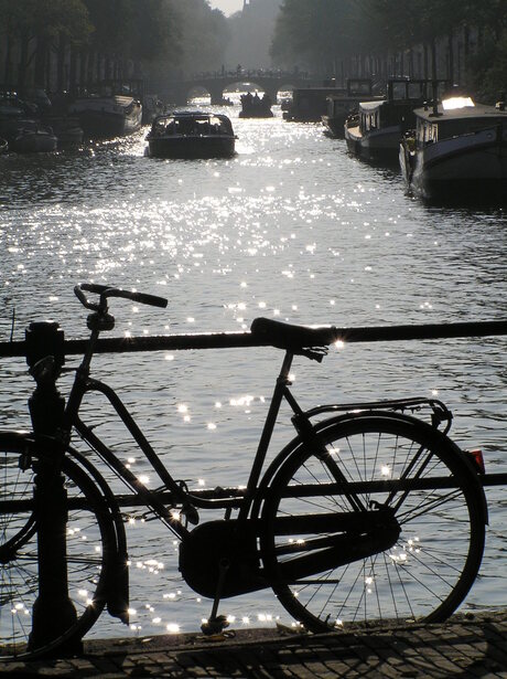 Amsterdam en de fiets.