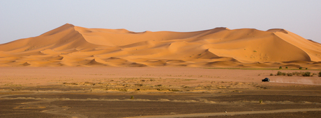 Zandduinen in Marokko