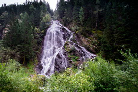 Staniskabach wasserfall (Schleierfall, Haslacherfall)