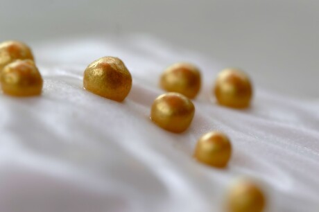 golden sugar balls