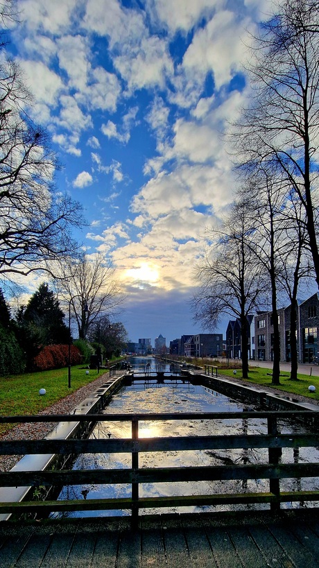 Het kanaal in Apeldoorn 