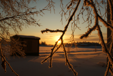 Sunrise in Finland