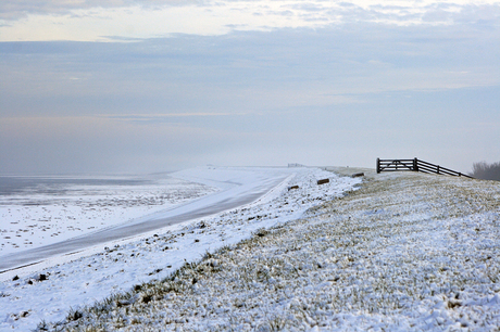 winters zeedijk