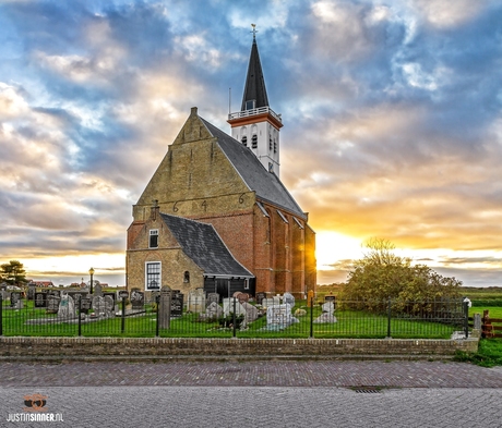 Kerk van den Hoorn op Texel.