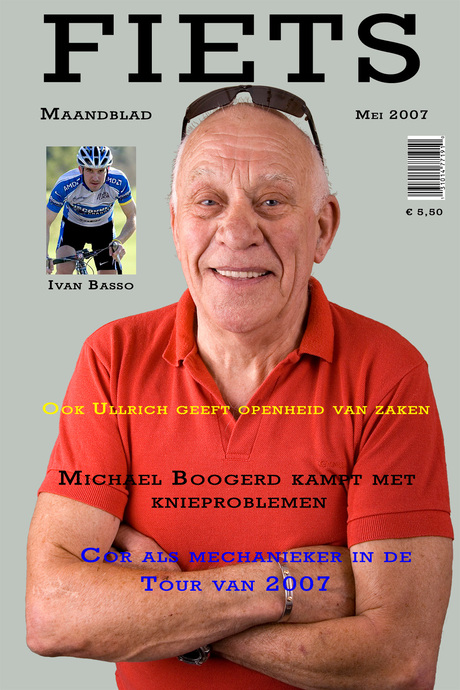 Voorblad Fiets met Cor