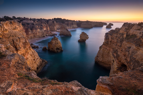blue hour Praia da Marinha