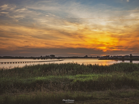 Zonsondergang Dannemeer: Een Kleurenpalet.