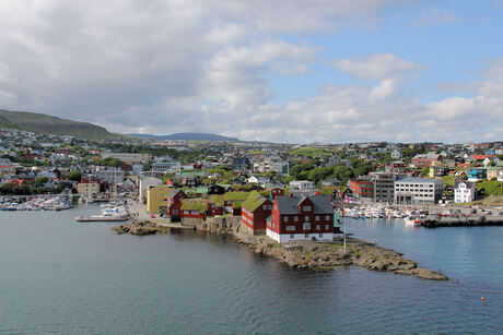 Torshavn op de Faeroer Eilanden