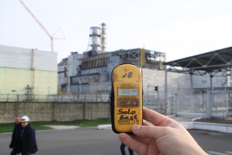 De kerncentrale van Tsjernobyl