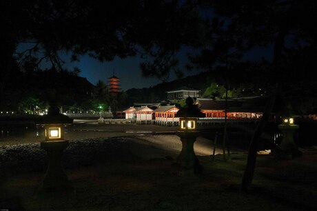 Miyajima by night