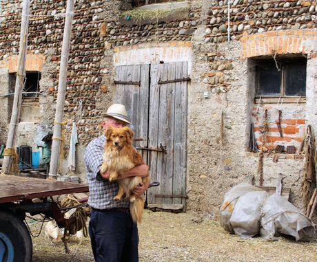 Een Italiaanse boer in Codroipo