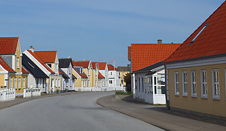 straatje in Jutland (Lokken)