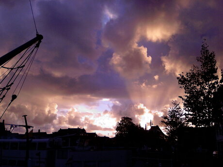 Herfstluchten Leiden