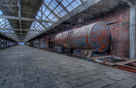 -Urbex- Vervallen Station Belgie -hdr/tonemapping-