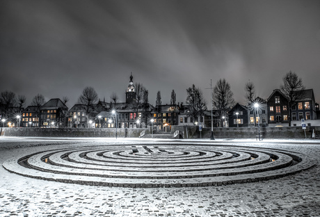 Sneeuw in Nijmegen