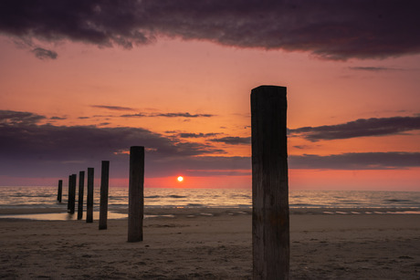 zonsondergang