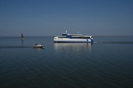 de boot naar Vlieland