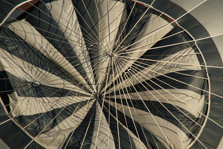 Lijnenspel van een luchtBallon