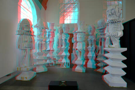 Folkert de Jong TOTEMISM in Kunstkerk Dordrecht 2026 3D