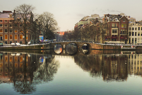 Ochtendrust in de stad