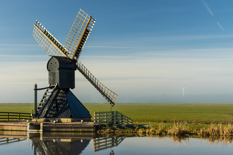 Molen in de mist