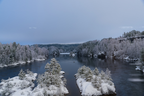 Winterlandschap Noorwegen