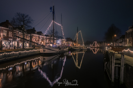 Admiraliteitstad Dokkum in kerstsfeer