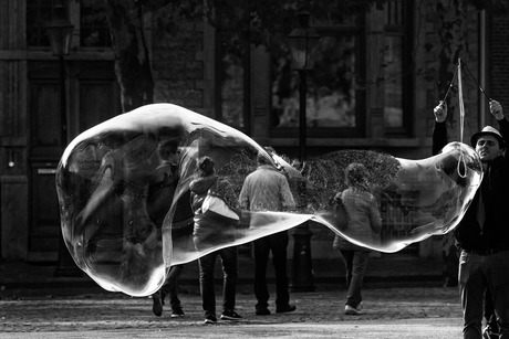 Vele van ons leven in een bubbel......en het worden er steeds meer.