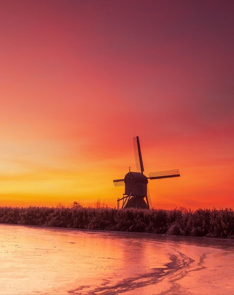 Molen in konderdijk