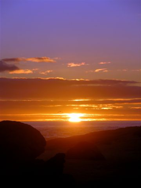 Zonsondergang Swaziland