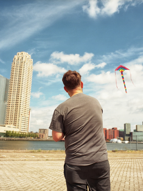 Kyte Flying in Katendrecht (Rotterdam, NL)