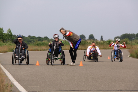 handbike training