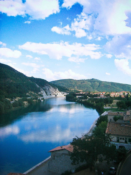 the view of Sisteron