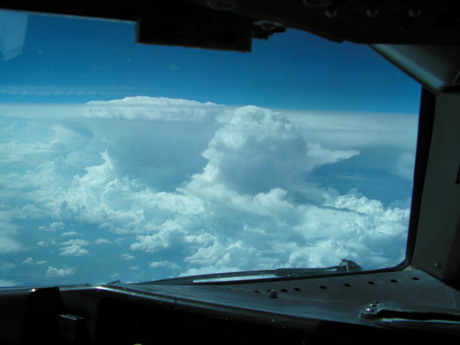 Vanuit de cockpit