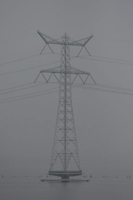 Mast in de mist