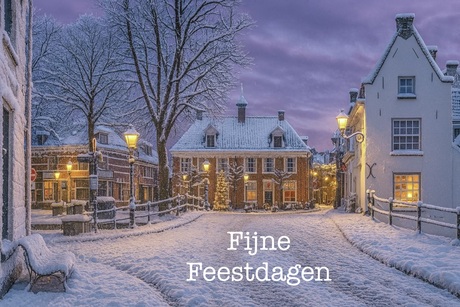 Fijne feestdagen 