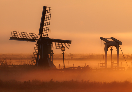 Landelijke zonsopkomst