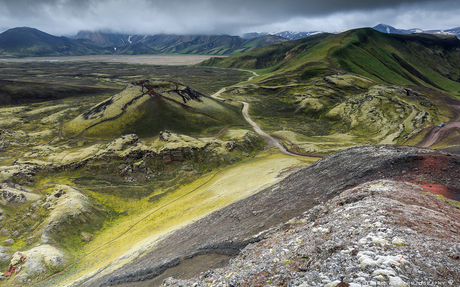 Taking an adventurous road by car in Iceland