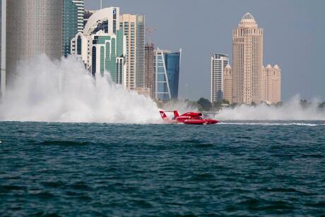 Powerboot race Doha