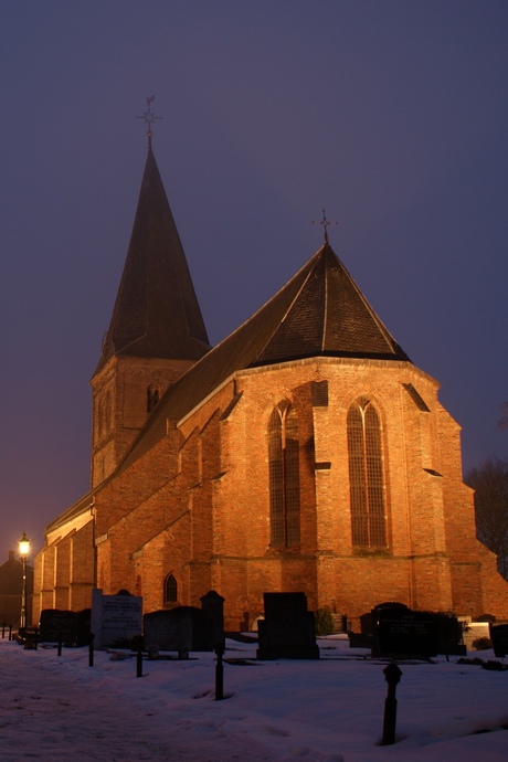 Lighting the tower