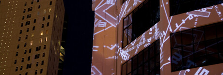 Lichttoren tijdens GLOW