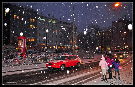 Schnee im Neurenberg...