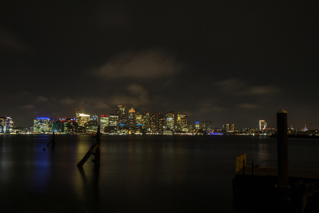 Boston by night.