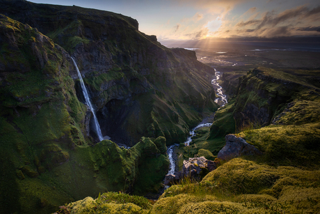 Ijslandse waterval