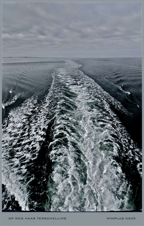 Op weg naar Terschelling