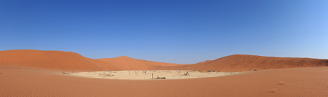 Panorama Sossusvlei, Namibië